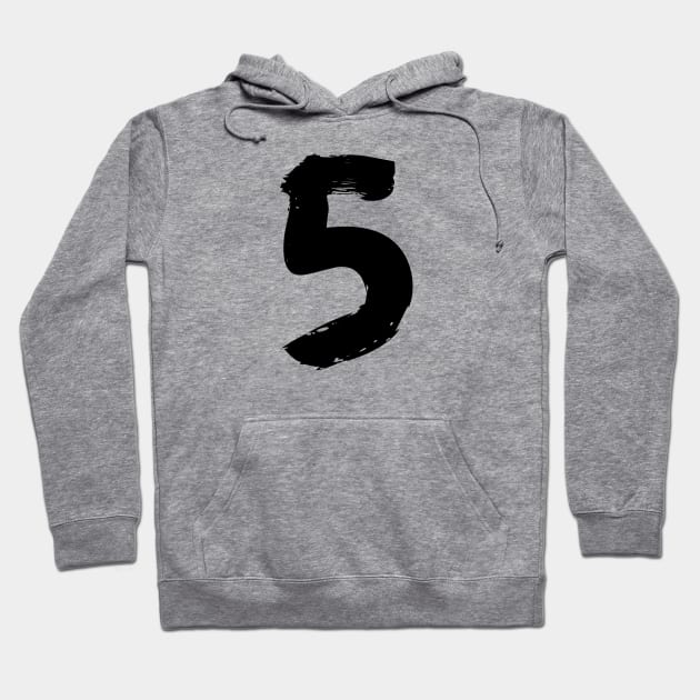 Number 5 Hoodie by Erena Samohai